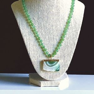 Stunning Natural Jade Necklace